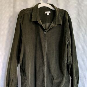 J Jill Corduroy Button Up